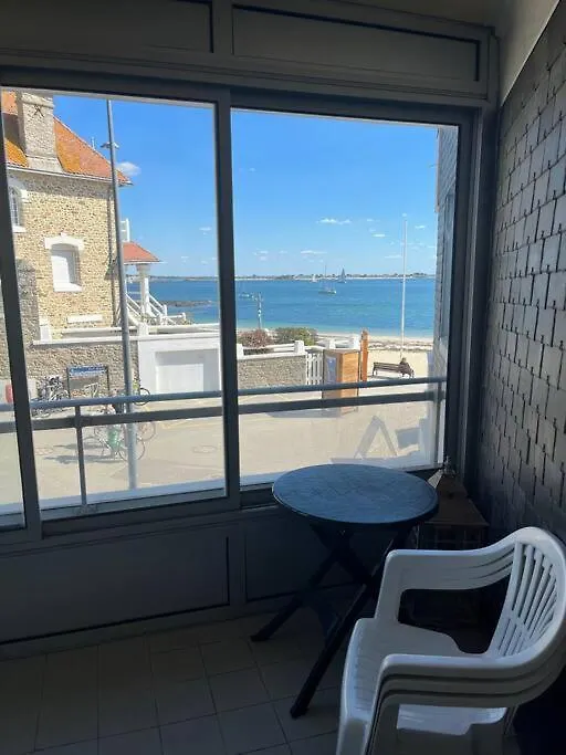 Face A La Mer Studio De 33M2 Avec Terrasse Et Wifi Larmor-Plage 0*,